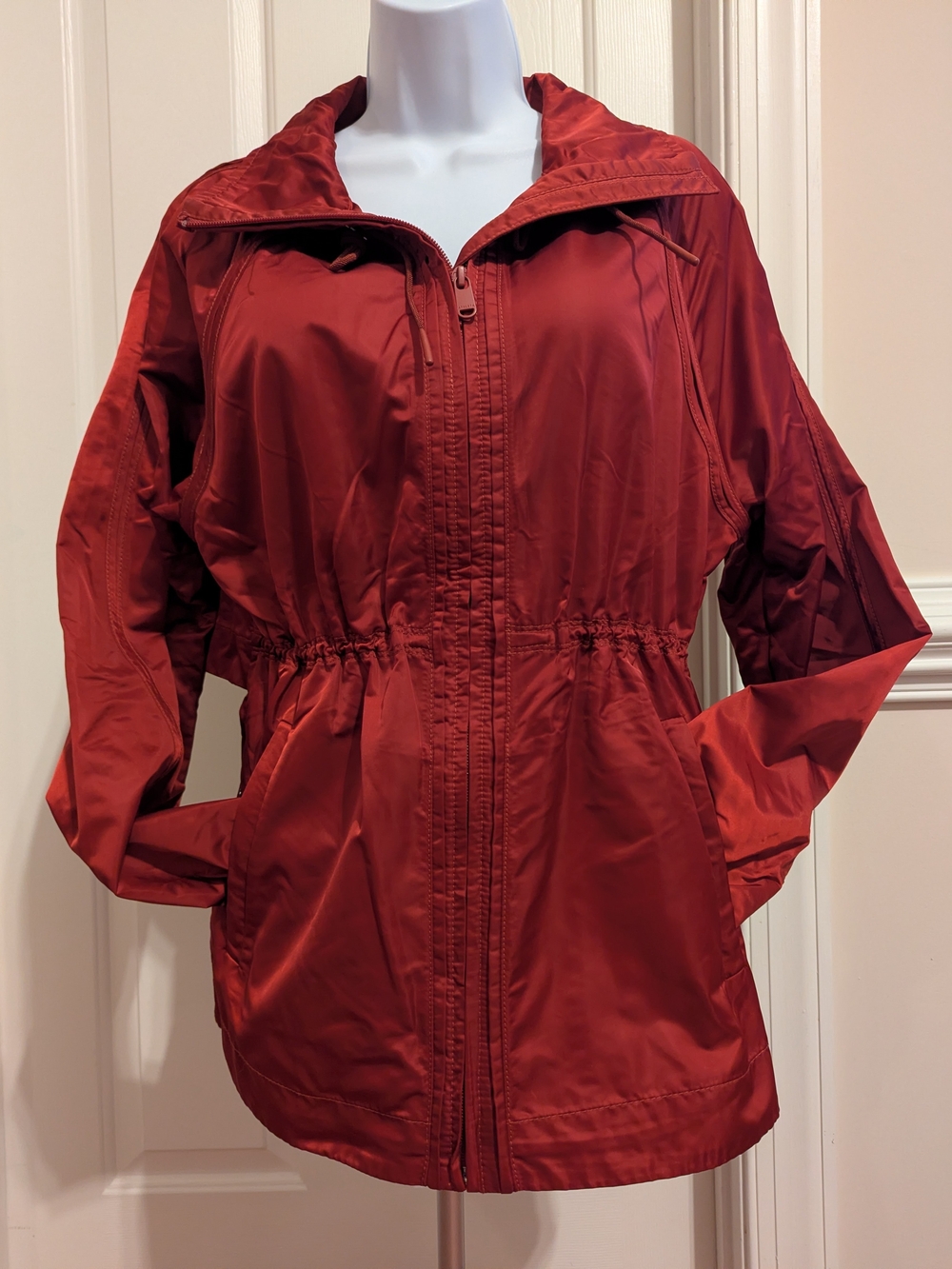 Athleta Escape Jacket - Red (Cranberry)